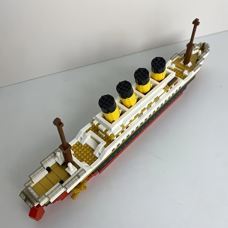 1000 Pcs Cruise Model Building Kit Romantic Fantasy Assembly Gift