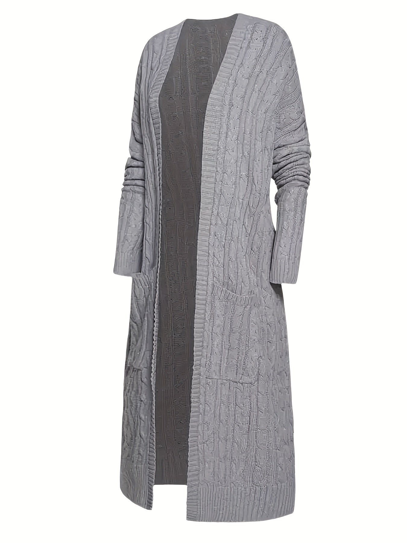 Cozy Long Sleeve Lounge Robe with Pockets Women's Loungewear