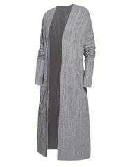 Cozy Long Sleeve Lounge Robe with Pockets Women's Loungewear