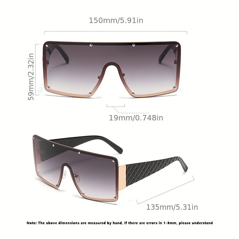Men's Large Frame Sunglasses for Street Photography