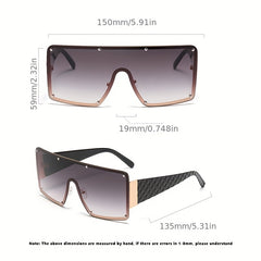 Men's Large Frame Sunglasses for Street Photography