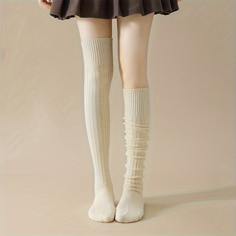 Lace Thigh High Socks - Women's Over The Knee Stockings