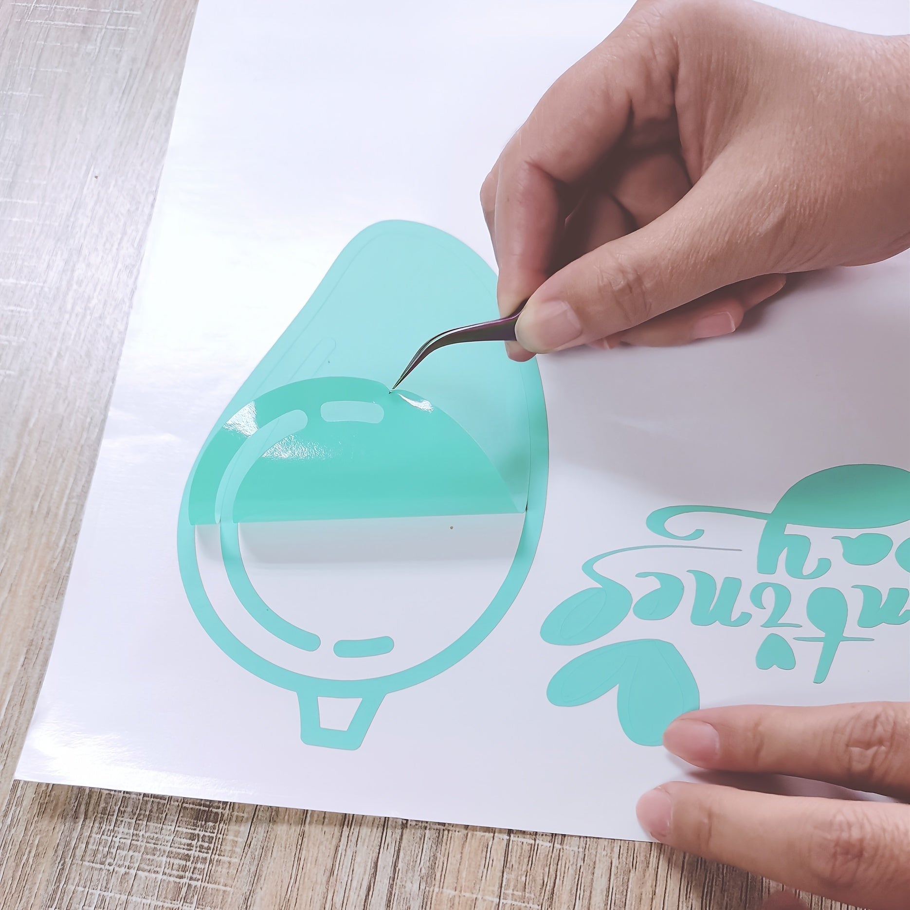 12pcs PVC Self Adhesive Lettering Stick Roll Vinyl Sticker