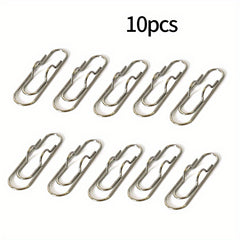 10pcs Metal Pen Clips Notebook Accessories Paper Clip Easy Carry Pen Holder