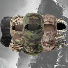 Tactical Camo Balaclava Full Face Mask Cycling Bandana Neck Gaiter