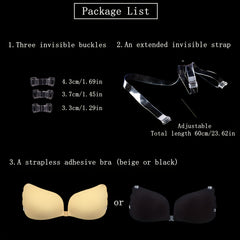 Invisible Silicone Adhesive Bra Strapless Push Up Breast Lift