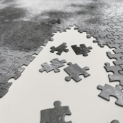 1000pcs Giant Puzzle Round Matte Surface Christmas Halloween Gift DIY