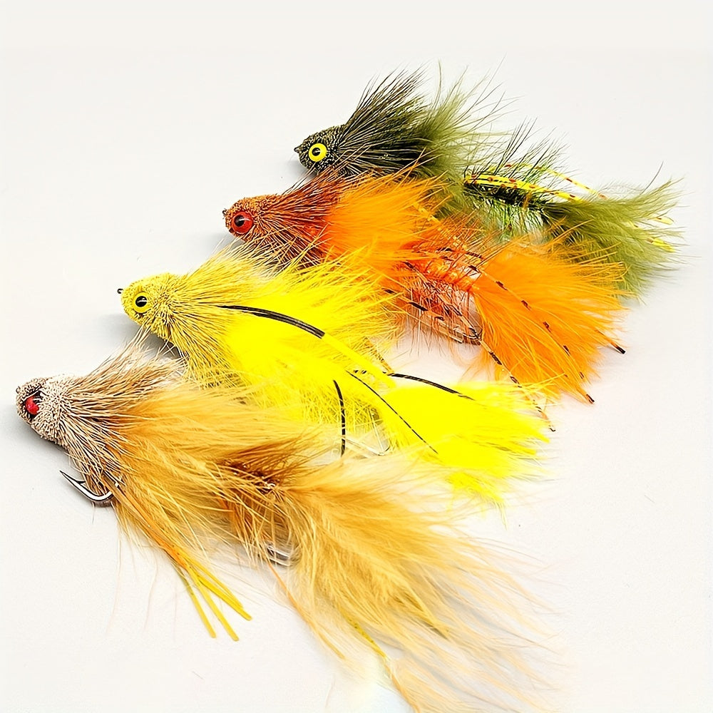 Bionic Streamer Fly Sea Fishing Bait Trout Salmon Bass