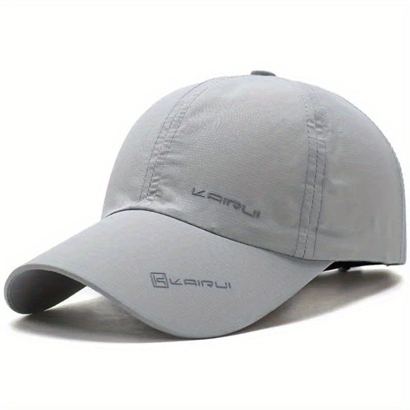 Waterproof Breathable Baseball Cap Solid Summer Sports Golf Sun Hat Unisex