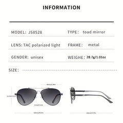 Retro Aviator Men's Sunglasses UV400 Protection