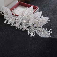 Crystal Wedding Hair Clip Bridal Tiaras Hair Pin