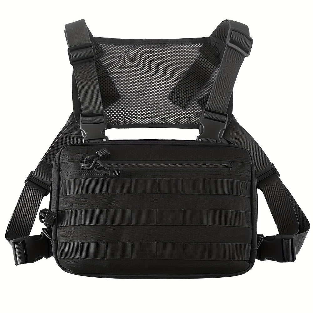 Outdoor Sports Chest Bag Mesh Breathable Chest Bag