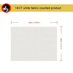 Christmas Snowman Santa Claus Cross Stitch DIY Kit