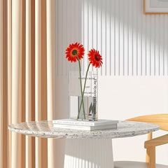 Acrylic Book Vase for Flowers - Artistic and Cultural Decor