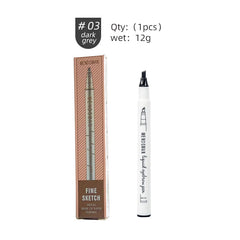 Waterproof Liquid Eyebrow Pencil Long Lasting Makeup 4 Colors