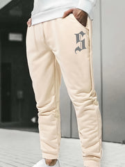 Men's S Print Casual Joggers Pants Spring Summer Autumn Wear