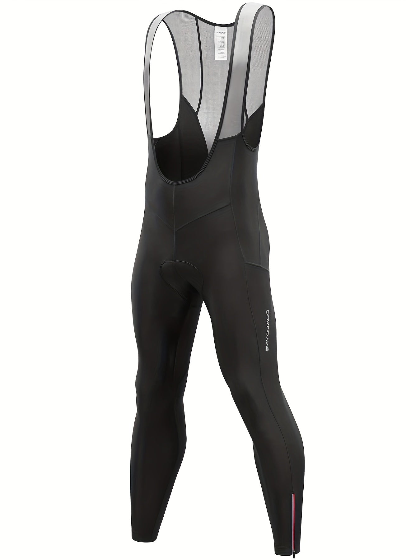 Qualidyne Men's Thermal Cycling Bib Tights 3D Padded