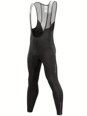 Qualidyne Men's Thermal Cycling Bib Tights 3D Padded