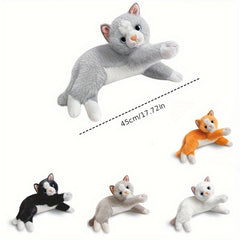 Realistic Lying Position Cat Doll Stuffed Toy