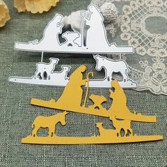 Christmas Series Cutting Mold For DIY Scrapbooking Album Decorative Paper Dies