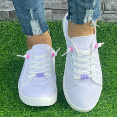 Minimalist Solid Flat Shoes Women's Casual Lightweight Soft Walking Shoes