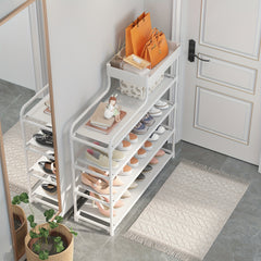 1pc Dustproof Shoe Rack Space-saving Shelf Storage Shoe Rack