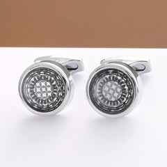 Men's Stainless Steel Cufflinks for Shirt Suit