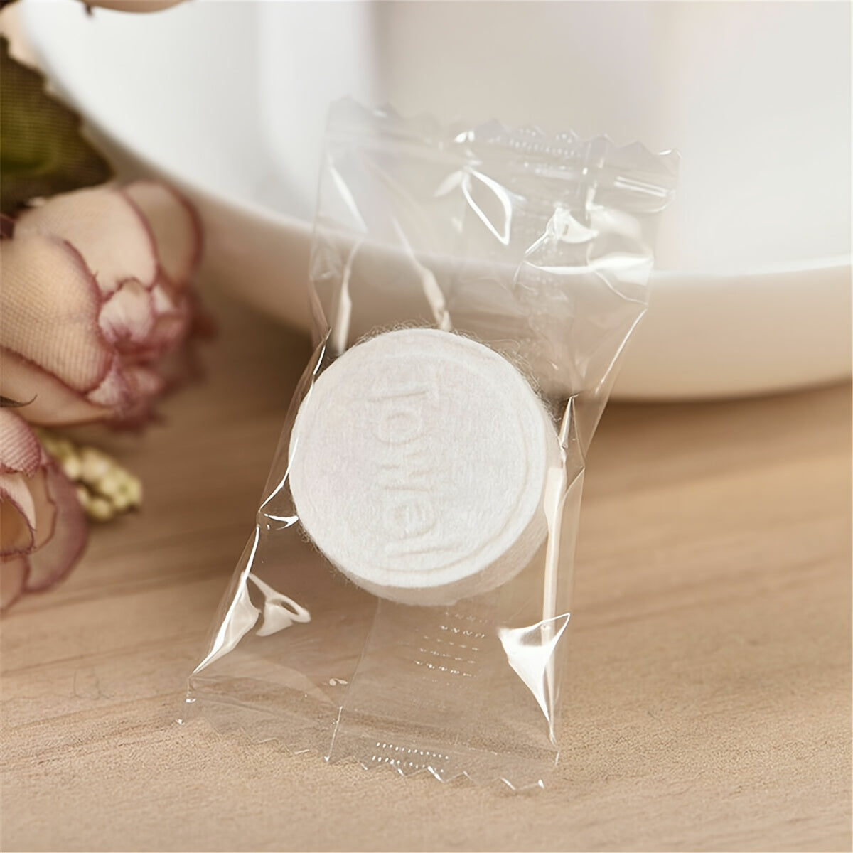 20pcs Compressed Towels Independent Packaging Face Cleansing Towels