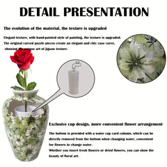 3D Puzzle Vase Adult Unique Flower Vase Lily of the Valley