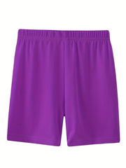 Girls Cotton Knit Shorts Comfortable Casual Pants For Kids Summer Beach