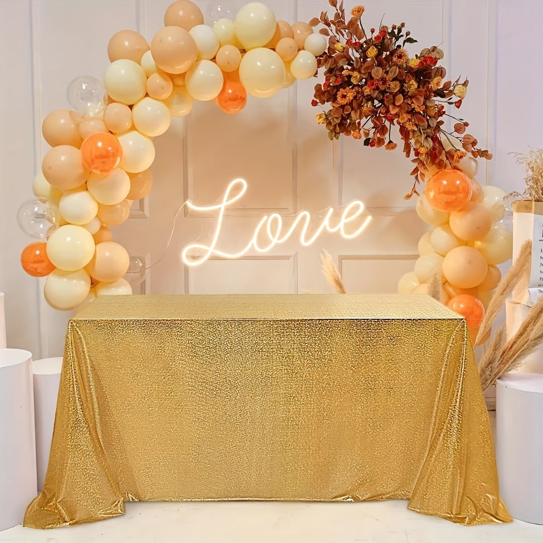 Sequined Tablecloth for Parties and Special Occasions