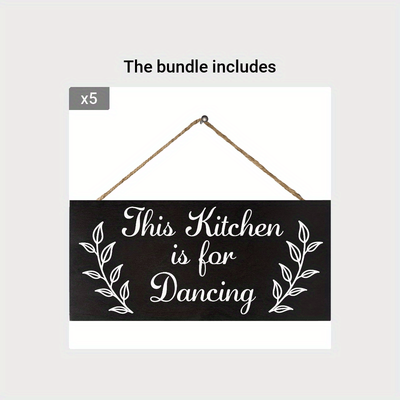 Funny Kitchen Sign: This Kitchen Is For Dancing