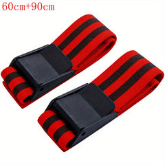 2pcs Elastic Fitness Bands For Weightlifting Legs And Arms Training