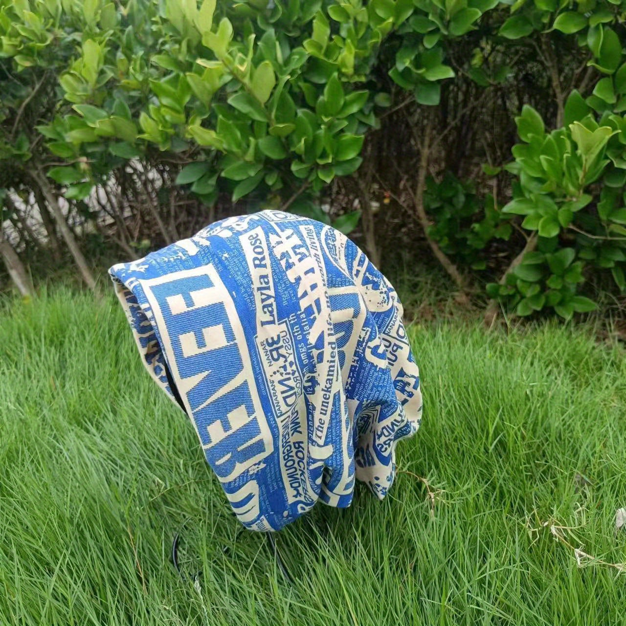 Summer Thin Paisley Print Head Wrap for Men and Women