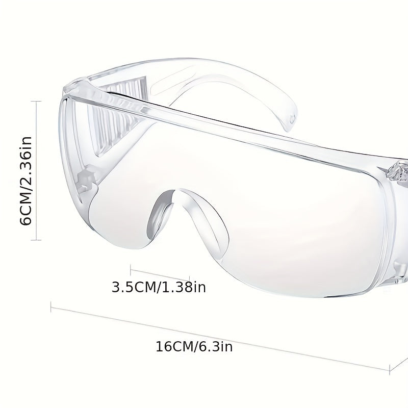 Protective Shooting Glasses Clear Anti Fog Lenses Scratch Resistant