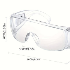Protective Shooting Glasses Clear Anti Fog Lenses Scratch Resistant