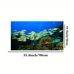 Clownfish in Seabed Privacy Stained Glass Film
