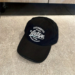 Vintage Letter Embroidery Baseball Cap Hip Hop Sun Hat Adjustable