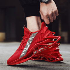 Men's Mesh Lace Up Running Sneakers Casual Shoes