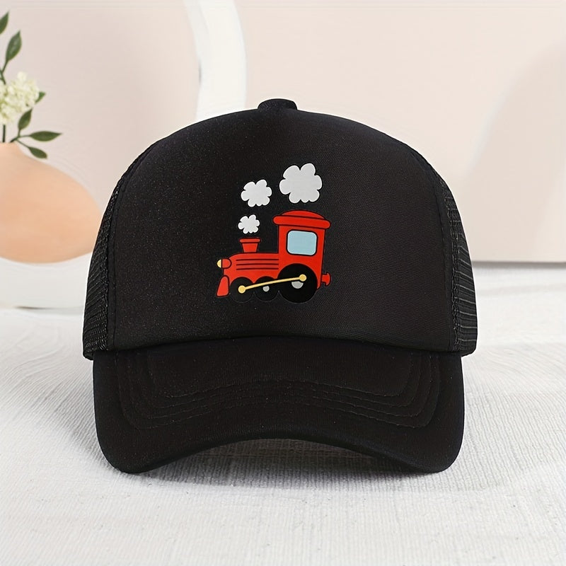 Mesh Stitching Sun Cap for Boys and Girls