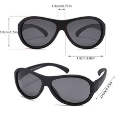 Boys Sunglasses 0-3 yrs Outdoor Decorative Polarized Glasses with Case