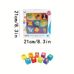 Soft Blocks Stacking Toys for Babies