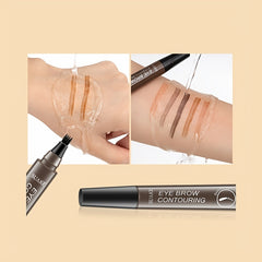 Root Clear 4 Split Eyebrow Pencil Long-lasting Waterproof Sweatproof