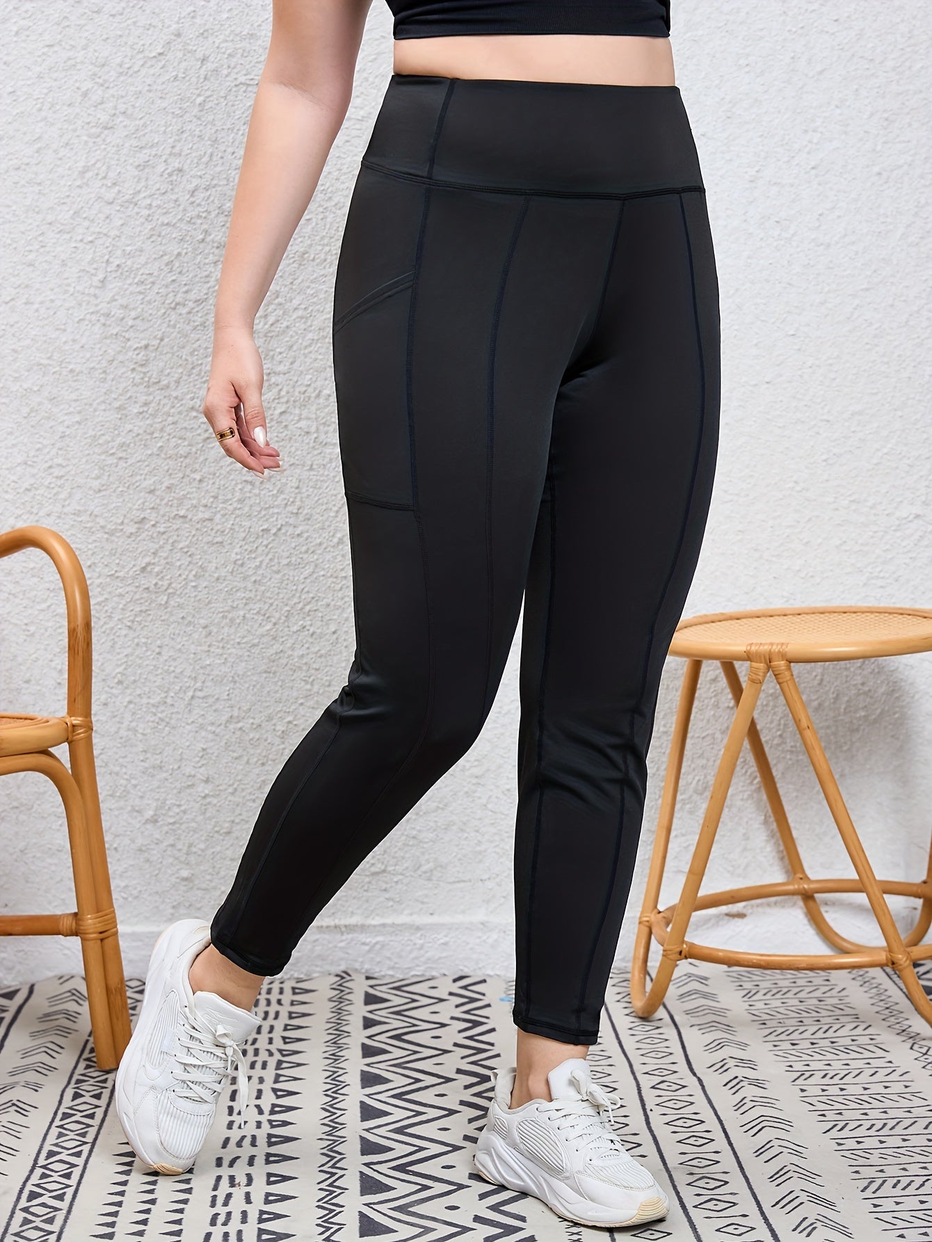 High Waist Butt Lifting Yoga Leggings with Pockets