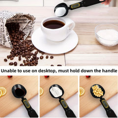 Electronic Kitchen Scale 0 1g 500g LCD Display Digital Weight Measuring Spoon