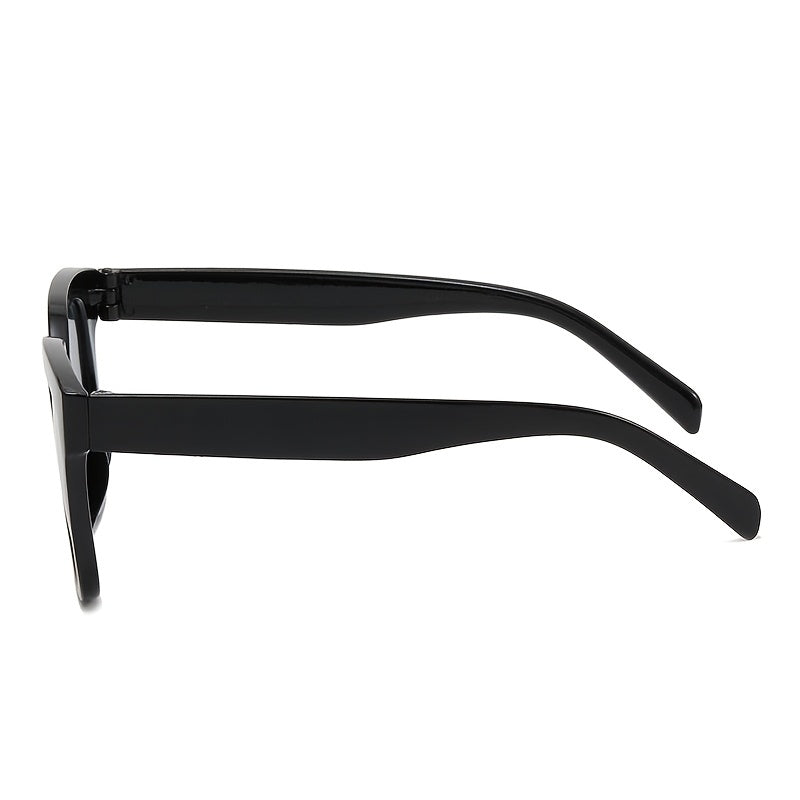 Square Polarized Sunglasses Vintage Ladies Stylish Oversized Glasses