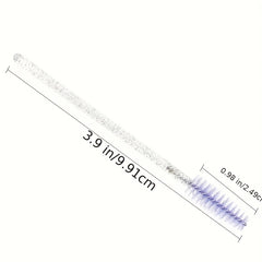 25 Pcs Spoolies Mascara Eyelash Wands Brush For Eyelash Extension