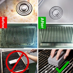 4 Pack Grill Cleaning Brick Block - Griddle Cleaner - BBQ Grill Stones