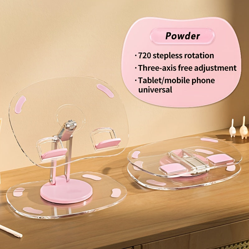 Universal Desktop Tablet Stand Swivel Adjustable Foldable