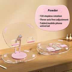 Universal Desktop Tablet Stand Swivel Adjustable Foldable
